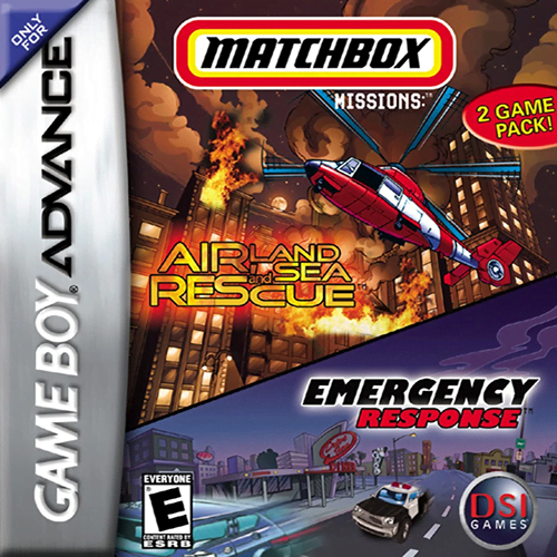 2 Game Pack! – Matchbox Missions – Emergency Response + Air, Land and Sea Rescue