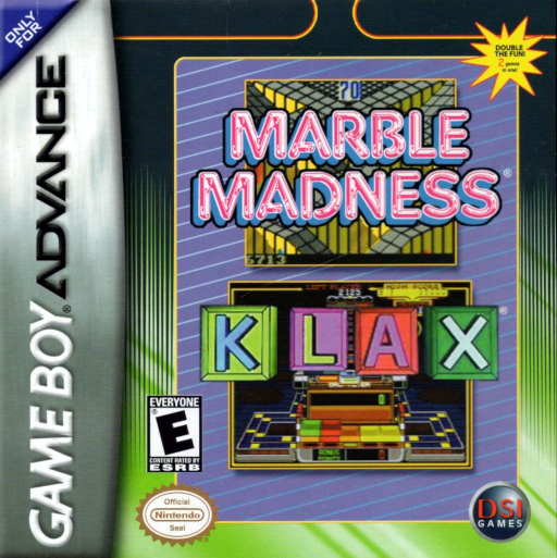 2 Games in One! – Marble Madness + Klax